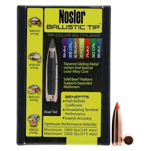 Nosler 28120 Ballistic Tip Hunting 7mm .284 120 GR Spitzer 50 Box Nosler 28120 Ballistic Tip Hunting 7mm .284 120 GR Spitzer 50 Box