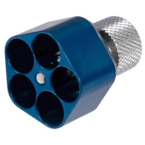 Pachmayr 02650 Competition Speedloader S&W J Frame Only Aluminum Blue Pachmayr 02650 Competition Speedloader S&W J Frame Only Aluminum Blue