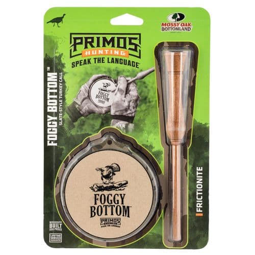 Primos PS2907 Foggy Bottom Wild Turkey Hand Frictionite Pot Call Mossy Oak BottomLand Primos PS2907 Foggy Bottom Wild Turkey Hand Frictionite Pot Call Mossy Oak BottomLand