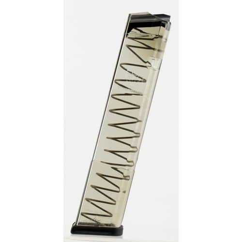ETS Group GLK-22-170 Glock Compatible 40 S&W Glock G22,23,24,27,35 24rd Clear Extended ETS Group GLK-22-170 Glock Compatible 40 S&W Glock G22,23,24,27,35 24rd Clear Extended