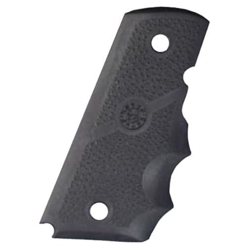 Hogue 43000 Rubber Grip with Finger Grooves 1911 Officer Black Hogue 43000 Rubber Grip with Finger Grooves 1911 Officer Black