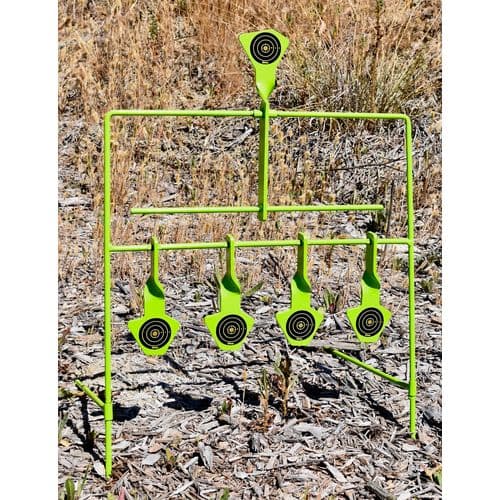 SME SMEST22RES Folding Reactive Reseting 22 Cal Pistol/Rifle Steel SME SMEST22RES Folding Reactive Reseting 22 Cal Pistol/Rifle Steel