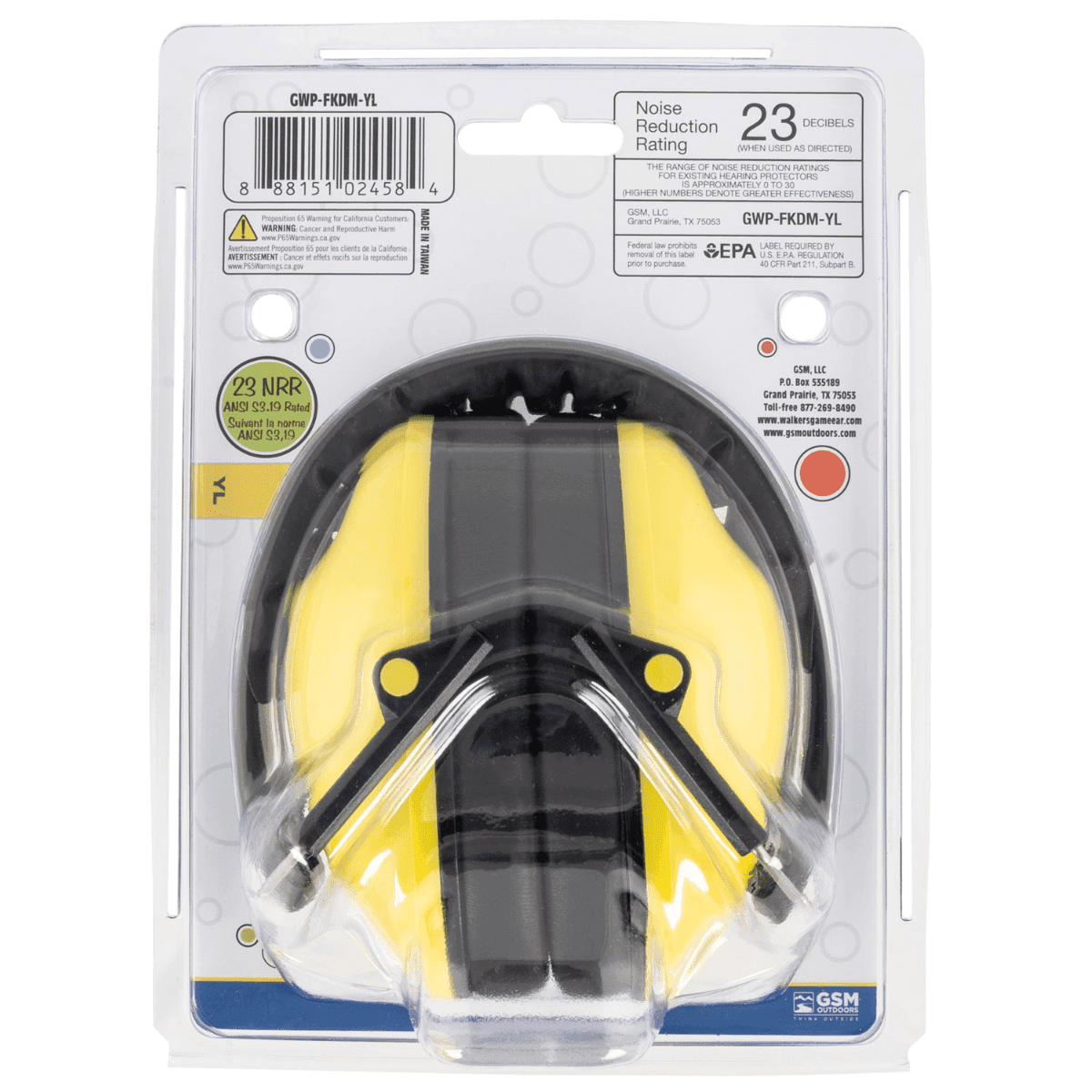 Walker's Baby & Kids Folding Muff, Over the Head - GWPFKDMYL Walker's Baby & Kids Folding Muff, Over the Head - GWPFKDMYL