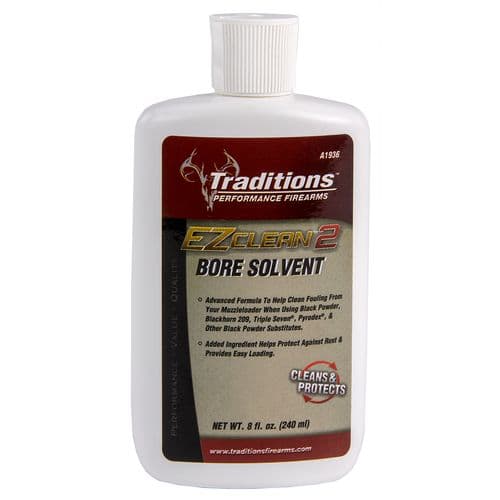 Traditions A1936 EZ Clean 2 Bore Solvent 8 oz Squeeze Bottle Traditions A1936 EZ Clean 2 Bore Solvent 8 oz Squeeze Bottle