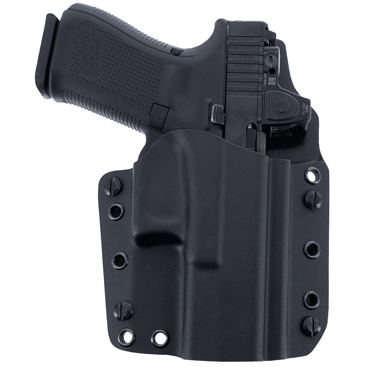 Galco CVS226RB Corvus IWB/OWB Black Kydex Belt Loop Compatible w/ Glock 19X/19 Gen1-5/23 Gen2-5 Belt 1.75" Wide Right Hand Galco CVS226RB Corvus IWB/OWB Black Kydex Belt Loop Compatible w/ Glock 19X/19 Gen1-5/23 Gen2-5 Belt 1.75" Wide Right Hand
