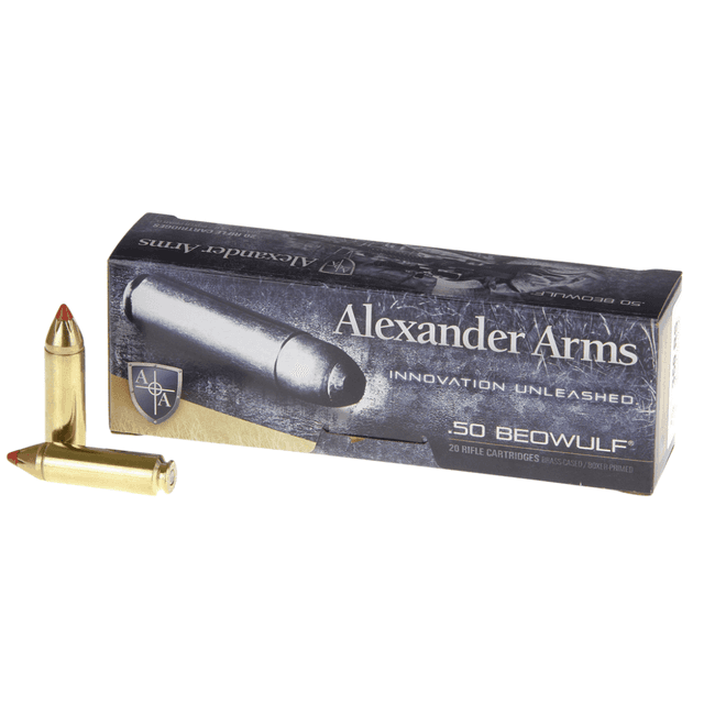 Alexander Arms FTX 50 Beowulf 300 grain, 20 Per Box - AB300FTXBOX Alexander Arms FTX 50 Beowulf 300 grain, 20 Per Box - AB300FTXBOX