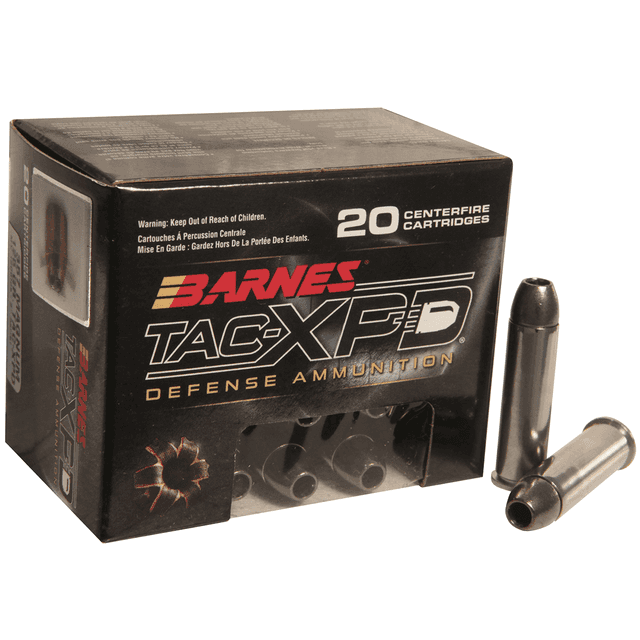 Barnes Bullets 21550 TAC-XPD 357 Mag 125 gr Barnes TAC-XP Lead Free Handgun Ammo Barnes Bullets 21550 TAC-XPD 357 Mag 125 gr Barnes TAC-XP Lead Free Handgun Ammo