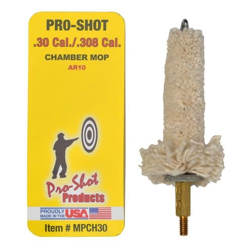 Pro-Shot MPCH30 Military Style Chamber Mop 308 Win,7.62 NATO Rifle Wool Pro-Shot MPCH30 Military Style Chamber Mop 308 Win,7.62 NATO Rifle Wool
