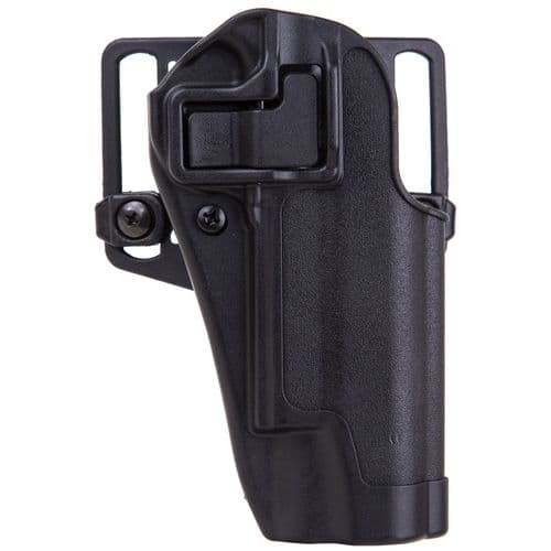 Blackhawk 410503BKR Serpa CQC OWB Size 03 Matte Black Polymer Belt Loop/Paddle Fits 1911 Government & Clones Right Hand Blackhawk 410503BKR Serpa CQC OWB Size 03 Matte Black Polymer Belt Loop/Paddle Fits 1911 Government & Clones Right Hand
