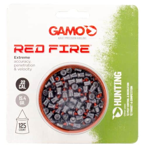 Gamo 632270454 Red Fire .22 Pellet Pointed 125 Gamo 632270454 Red Fire .22 Pellet Pointed 125