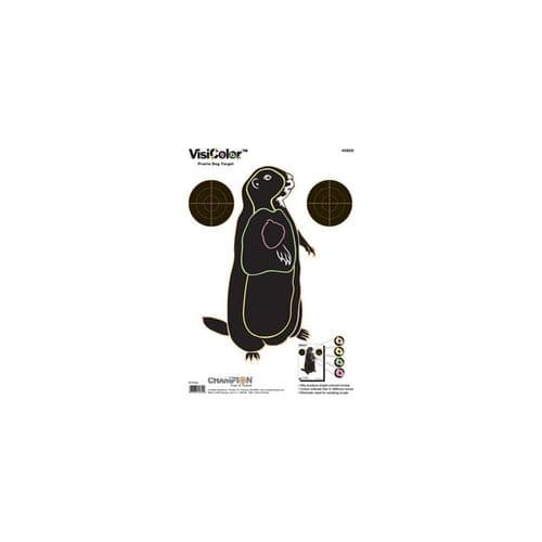 Champion Visicolor Prarie Dog 10 Pack of Targets Champion Visicolor Prarie Dog 10 Pack of Targets