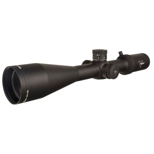 Trijicon 3000008 Tenmile 4-24x 50mm Obj 28.50-4.70 ft @ 100 yds FOV 30mm Tube Matte Black Finish Illuminated Green LED Dot/MRAD Ranging Trijicon 3000008 Tenmile 4-24x 50mm Obj 28.50-4.70 ft @ 100 yds FOV 30mm Tube Matte Black Finish Illuminated Green LED Dot/MRAD Ranging