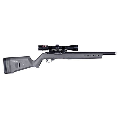 Magpul Hunter X-22 Stock Fixed Adjustable Comb - Stealth Gray Synthetic for Ruger 10/22 - MAG548-GRY Magpul Hunter X-22 Stock Fixed Adjustable Comb - Stealth Gray Synthetic for Ruger 10/22 - MAG548-GRY