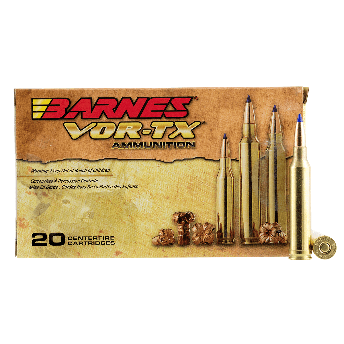 Barnes Bullets 21563 VOR-TX Rifle 7mm Rem Mag 150 gr Tipped TSX Boat Tail 20 Per Box Barnes Bullets 21563 VOR-TX Rifle 7mm Rem Mag 150 gr Tipped TSX Boat Tail 20 Per Box