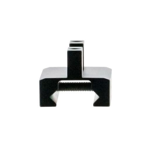 SWAGGER LLC SWAGADPRA1 Hunter 1-Piece Picatinny Rail Bipod Adapter Aluminum Black Hard Coat Anodized SWAGGER LLC SWAGADPRA1 Hunter 1-Piece Picatinny Rail Bipod Adapter Aluminum Black Hard Coat Anodized