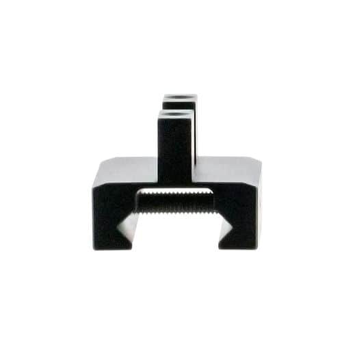 SWAGGER LLC SWAGADPRA1 Hunter 1-Piece Picatinny Rail Bipod Adapter Aluminum Black Hard Coat Anodized SWAGGER LLC SWAGADPRA1 Hunter 1-Piece Picatinny Rail Bipod Adapter Aluminum Black Hard Coat Anodized