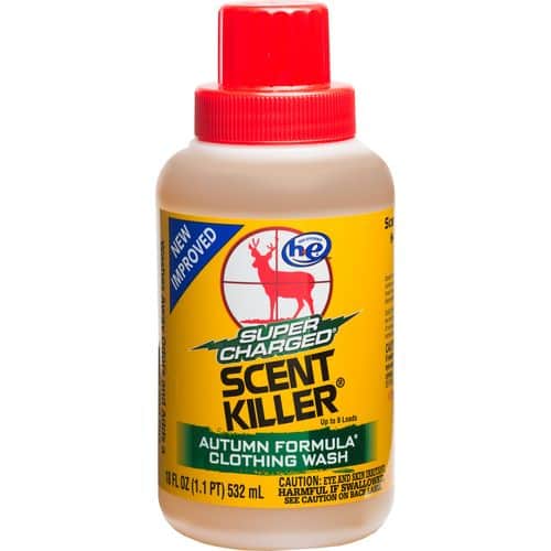 Wildlife Research 585 Scent Killer Clothing Wash
Odor Eliminator Odorless 18 oz Wildlife Research 585 Scent Killer Clothing Wash
Odor Eliminator Odorless 18 oz
