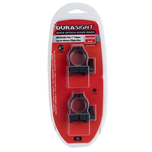 CVA DA400B Scope Rings Quick Release Medium Black CVA DA400B Scope Rings Quick Release Medium Black