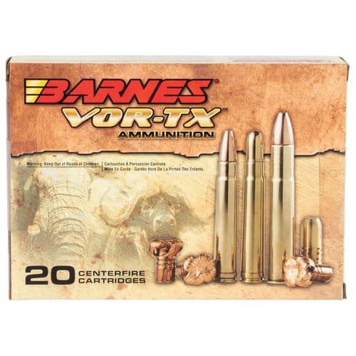 Barnes Bullets 22030 VOR-TX Safari 470 Nitro Express 500 gr TSX Flat Base 20 Bx/ 10 Cs Barnes Bullets 22030 VOR-TX Safari 470 Nitro Express 500 gr TSX Flat Base 20 Bx/ 10 Cs