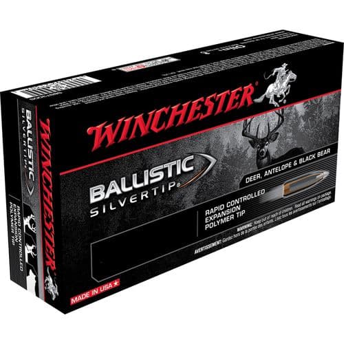 Winchester Ammo Ballistic Silvertip 300 Win Mag 180 gr Rapid Controlled Expansion Polymer Tip - SBST300 Winchester Ammo Ballistic Silvertip 300 Win Mag 180 gr Rapid Controlled Expansion Polymer Tip - SBST300