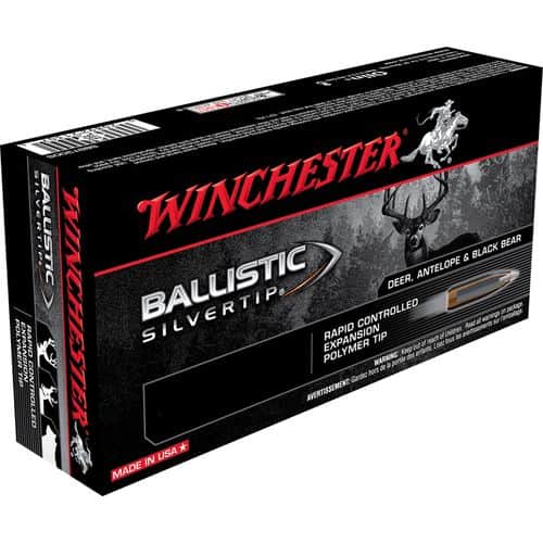 Winchester Ammo Ballistic Silvertip 300 Win Mag 180 gr Rapid Controlled Expansion Polymer Tip - SBST300 Winchester Ammo Ballistic Silvertip 300 Win Mag 180 gr Rapid Controlled Expansion Polymer Tip - SBST300
