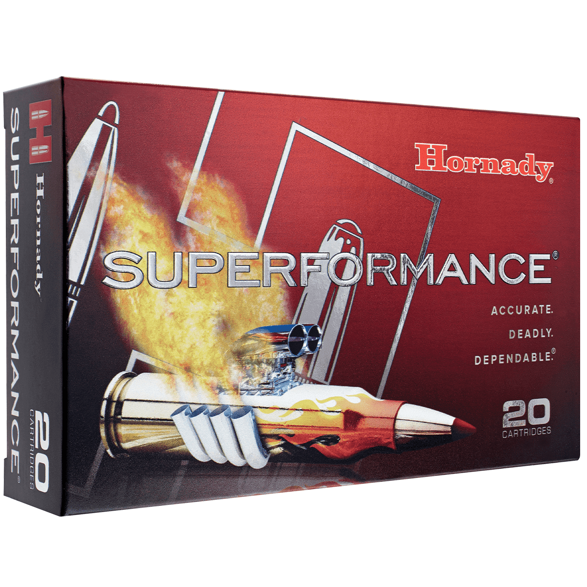 Hornady 81153 Superformance 30-06 Springfield 165 gr SST Hunting Ammo Hornady 81153 Superformance 30-06 Springfield 165 gr SST Hunting Ammo