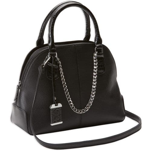 Bulldog BDP021 Satchel Black Leather Bulldog BDP021 Satchel Black Leather