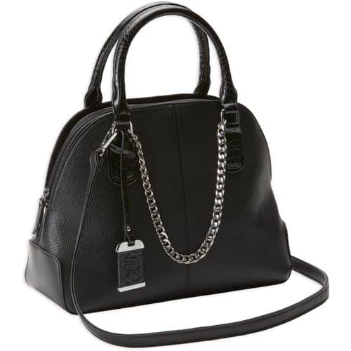 Bulldog BDP021 Satchel Black Leather Bulldog BDP021 Satchel Black Leather