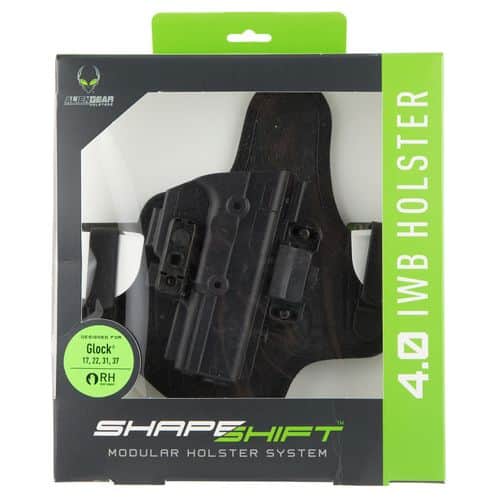 Alien Gear Holsters SSIW0627RHXX ShapeShift 4.0 Compatible with Glock 42 Black Polymer Alien Gear Holsters SSIW0627RHXX ShapeShift 4.0 Compatible with Glock 42 Black Polymer