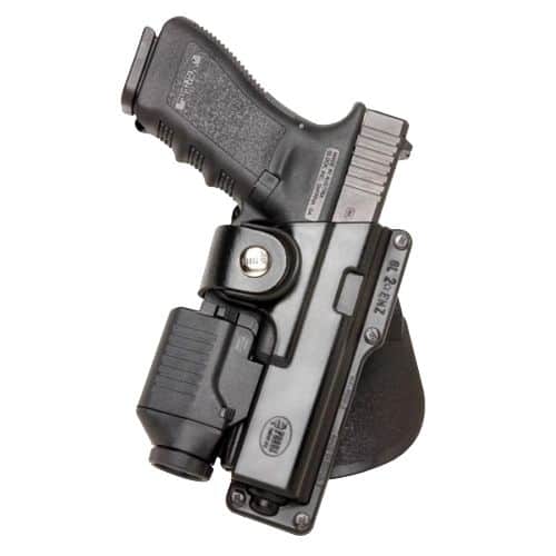 Fobus GLT17RP Tactical Belt Fits Glock 17/22/31 w/Tactical Light or Laser Polymer Black Fobus GLT17RP Tactical Belt Fits Glock 17/22/31 w/Tactical Light or Laser Polymer Black