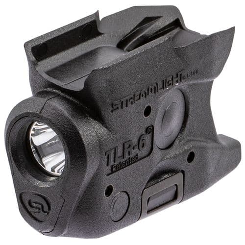 Streamlight 69283 TLR-6 Weapon Light for S&W M&P Shield White LED 100 Lumens 1/3N Lithium Battery Black Polymer No Laser Streamlight 69283 TLR-6 Weapon Light for S&W M&P Shield White LED 100 Lumens 1/3N Lithium Battery Black Polymer No Laser