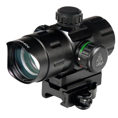 UTG SCPDS3840W CBQ Dot 1x 32mm 4 MOA Red/Green Dot CR1620 Black UTG SCPDS3840W CBQ Dot 1x 32mm 4 MOA Red/Green Dot CR1620 Black