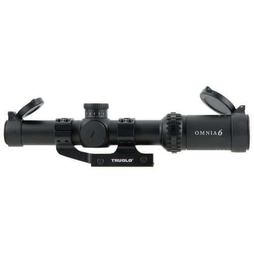 Truglo TG8516TLR Omnia Tactical 1-6x 24mm Obj 107.3-17.2 ft @ 100 yds FOV 30mm Tube Black Hardcoat Anodized Finish Illuminated APTR Truglo TG8516TLR Omnia Tactical 1-6x 24mm Obj 107.3-17.2 ft @ 100 yds FOV 30mm Tube Black Hardcoat Anodized Finish Illuminated APTR