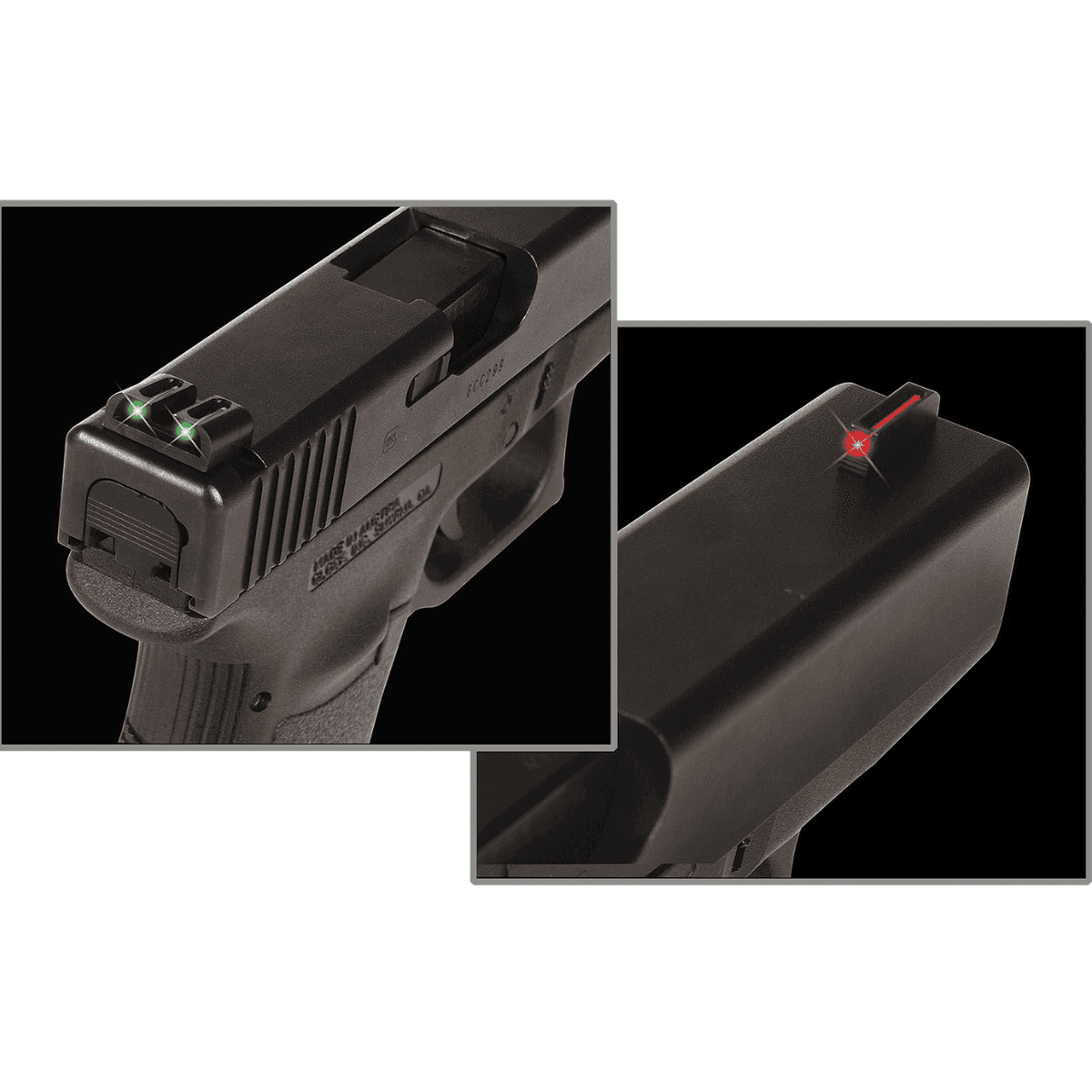 TruGlo Fiber-Optic Handgun Sight, Glock 17/17L/19 - TG131G1 TruGlo Fiber-Optic Handgun Sight, Glock 17/17L/19 - TG131G1
