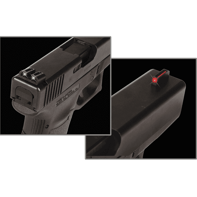TruGlo Fiber-Optic Handgun Sight, Glock 17/17L/19 - TG131G1 TruGlo Fiber-Optic Handgun Sight, Glock 17/17L/19 - TG131G1