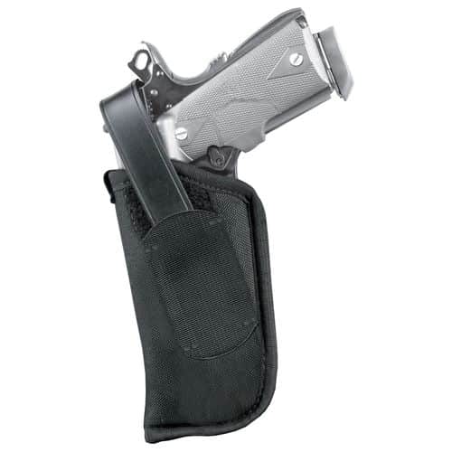 Blackhawk 40HT05BKL Hip Holster With Thumb Break
Small Autos .22-.25 Cal Black Nylon Left OWB Blackhawk 40HT05BKL Hip Holster With Thumb Break
Small Autos .22-.25 Cal Black Nylon Left OWB