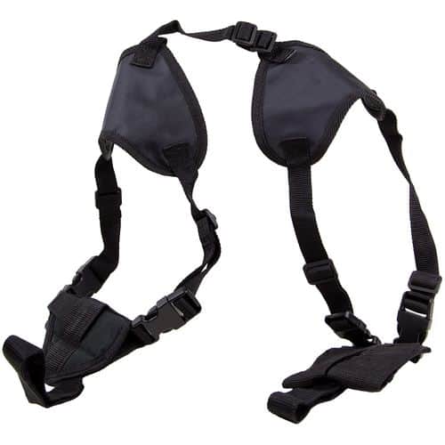 Bulldog WSHD20 Deluxe Shoulder Harness Black Nylon Harness Fits Ruger LCP/Glock 42/2-3" Barrel Ambidextrous Bulldog WSHD20 Deluxe Shoulder Harness Black Nylon Harness Fits Ruger LCP/Glock 42/2-3" Barrel Ambidextrous