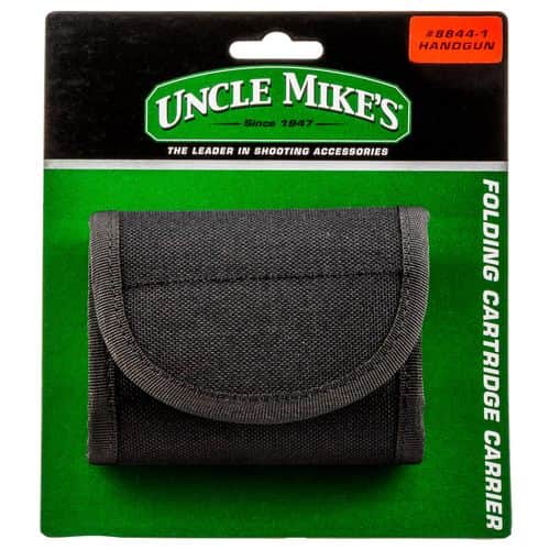 Uncle Mike's 88441 Folding Cartridge Carrier Handgun 12 Rounds Black Nylon Uncle Mike's 88441 Folding Cartridge Carrier Handgun 12 Rounds Black Nylon