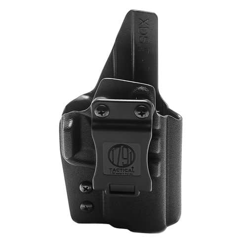 1791 Gunleather TACIWBXDSBLKR Tactical Kydex IWB Black Kydex Belt Clip Fits Springfield XD-S 1791 Gunleather TACIWBXDSBLKR Tactical Kydex IWB Black Kydex Belt Clip Fits Springfield XD-S