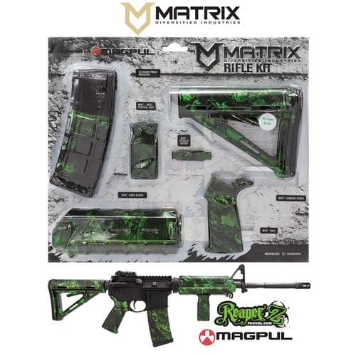 MDI MAGMIL05-ZG Proveil Reaper Z Green Magpul MOE Kit Poly AR-15 MDI MAGMIL05-ZG Proveil Reaper Z Green Magpul MOE Kit Poly AR-15