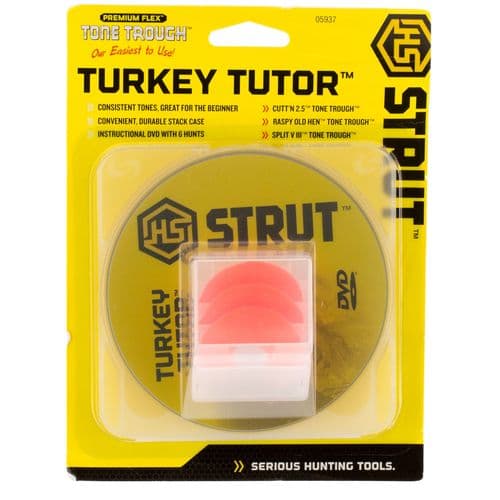 Hunters Specialties 05937 Turkey Tutor Premium Flex Wild Turkey Single Reed Diaphragm Call Hunters Specialties 05937 Turkey Tutor Premium Flex Wild Turkey Single Reed Diaphragm Call