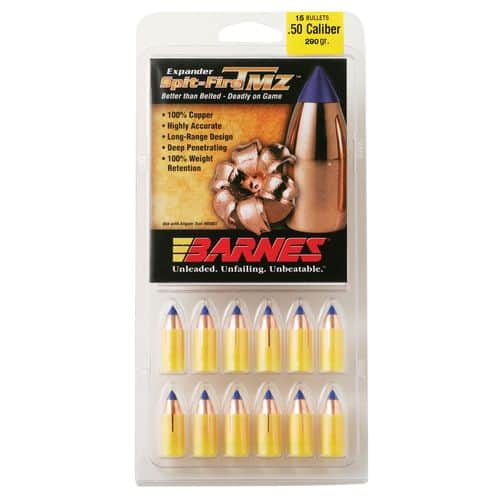 Barnes Bullets 30594 Spit-Fire TMZ 50 Black Powder 290 GR 15 Barnes Bullets 30594 Spit-Fire TMZ 50 Black Powder 290 GR 15
