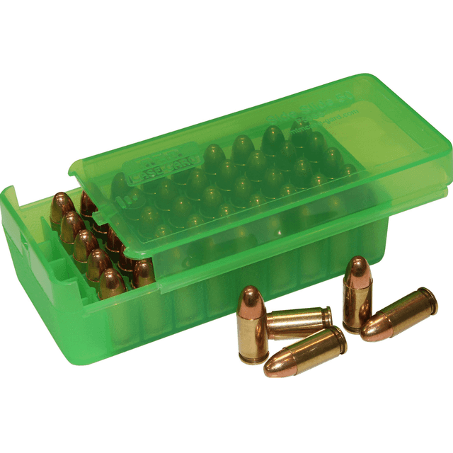MTM Case-Gard Pistol Side-Slide Ammo Box - P50SS4516 MTM Case-Gard Pistol Side-Slide Ammo Box - P50SS4516