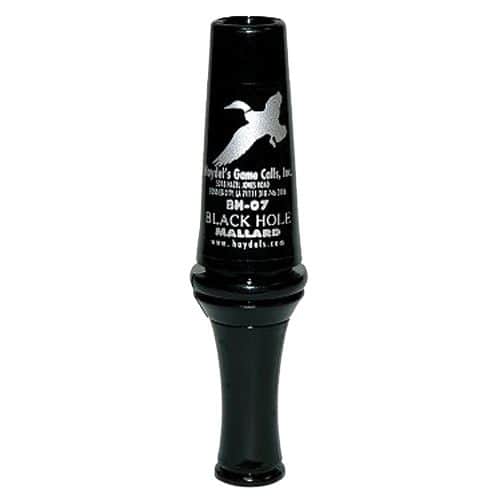 Haydels BH07 Black Hole Mallard Double Reed Duck Call Polycarbonate Black Haydels BH07 Black Hole Mallard Double Reed Duck Call Polycarbonate Black