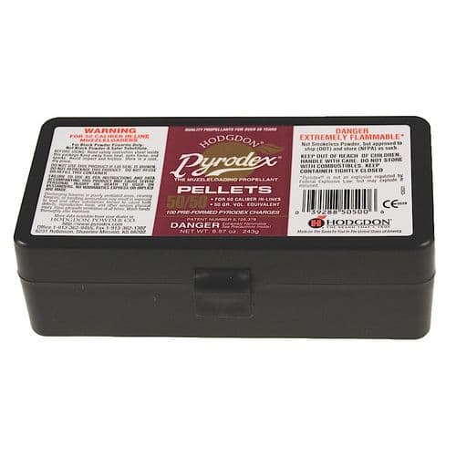 Hodgdon P5050 Pyrodex 50 Cal 50 Grain 100 Box/12 Case Hodgdon P5050 Pyrodex 50 Cal 50 Grain 100 Box/12 Case