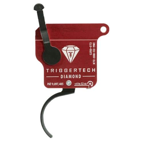 TriggerTech R70SRB02TNC Diamond Without Bolt Release Remington 700 Black Single-Stage Traditional Curved 0.30-2 lbs Right TriggerTech R70SRB02TNC Diamond Without Bolt Release Remington 700 Black Single-Stage Traditional Curved 0.30-2 lbs Right