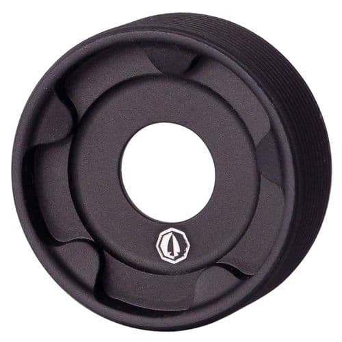 RUGGED SUPPRESSOR FC002 Front Cap 9mm Luger Black RUGGED SUPPRESSOR FC002 Front Cap 9mm Luger Black