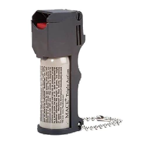 Mace 80141 Triple Action Pocket Spray OC Pepper 6-10 ft Range with Keychain Mace 80141 Triple Action Pocket Spray OC Pepper 6-10 ft Range with Keychain