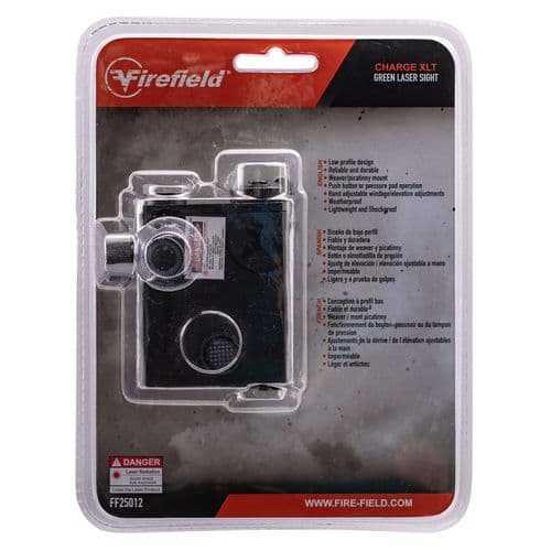 Firefield Charge XLT Laser Sight Green Laser AR Platform Picatinny/Weaver Firefield Charge XLT Laser Sight Green Laser AR Platform Picatinny/Weaver