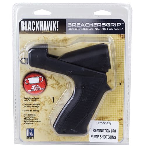 Blackhawk K02200C BreachersGrip Pistol Grip Stk Moss 88/500/535/590/835 Poly Blk Blackhawk K02200C BreachersGrip Pistol Grip Stk Moss 88/500/535/590/835 Poly Blk
